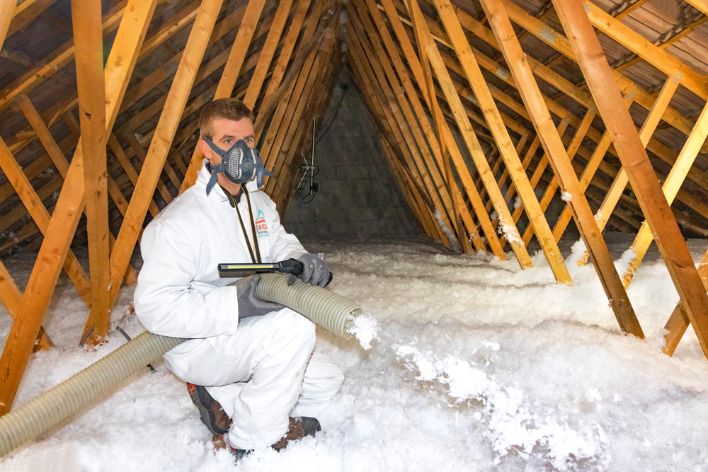 Isolation par soufflage