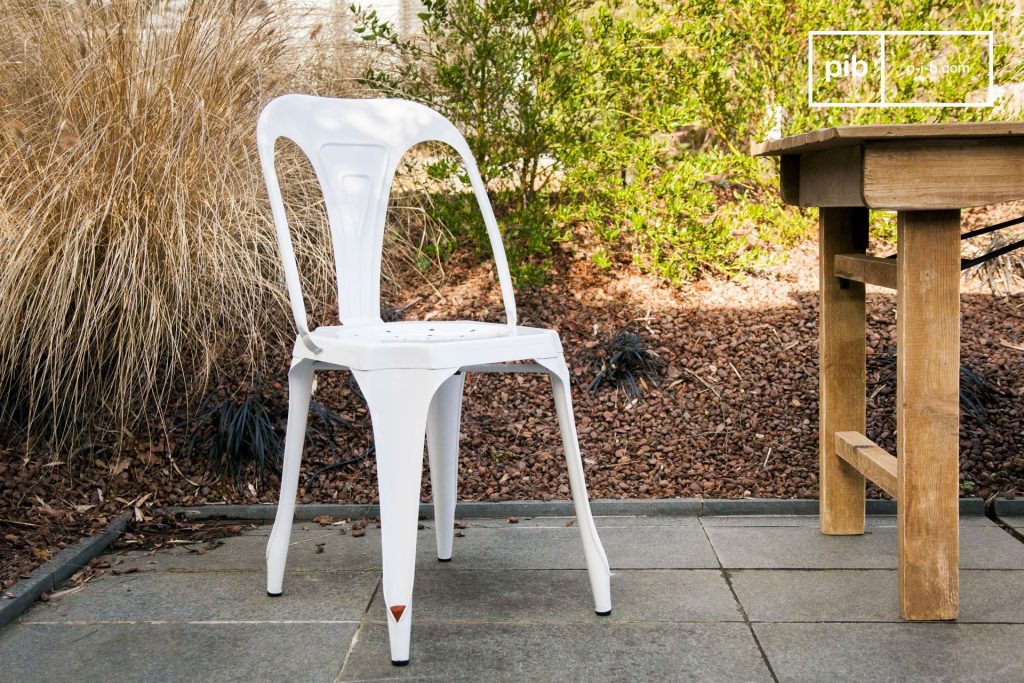 Chaise Multipl's blanche 125€ chez PIB