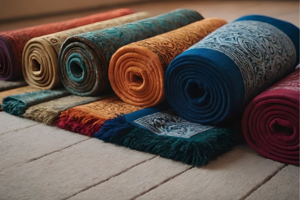 1-La teinture de tapis de sol comme expression artistique