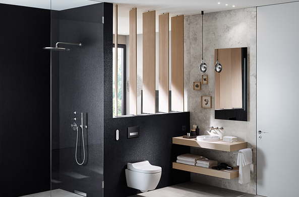 douche à l'italienne